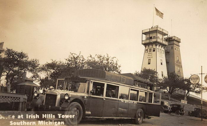 Irish Hills Towers - Old Postcards For Irish Hills Towers (newer photo)